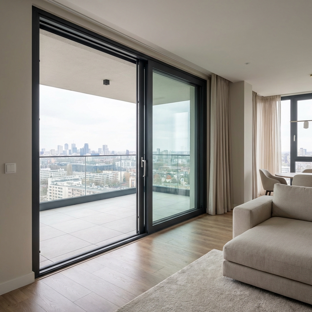 ابواب بلكونات الوميتال جرار - إطلالة واسعة