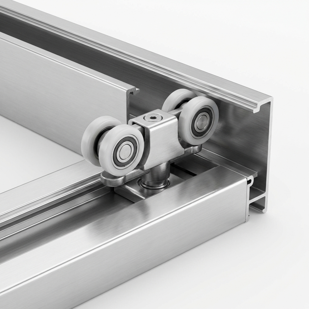 نظام حركة باب الوميتال جرار - آلية الانزلاق