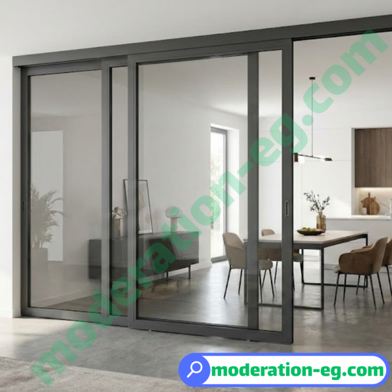 باب جرار الوميتال معلق