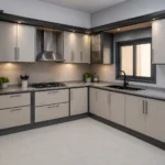أشكال مطابخ الوميتال حديثة شكل حرف L